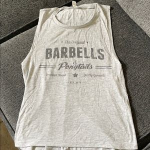 Barbells and Ponytails Tank
